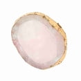 thumbnail image 4 of Paleta de resina para decoración de uñas, plato de colores para pintar y dibujar, borde dorado, herramienta de manicura para uñas DIY, color rosa, 4 of 14