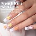 thumbnail image 2 of Press On Nails de la serie French Tip Pink de SXC Cosmetics, 2 of 9
