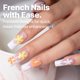thumbnail image 2 of Press On Nails de la serie French Tip Pink de SXC Cosmetics, 2 of 9