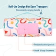 thumbnail image 3 of Wildkin Toddler Microfiber Nap Mat for Boys and Girls (Confetti Peach), 3 of 6