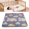 thumbnail image 1 of Urine Pee Pad, Soft 5 Layers Washable Pee Pad Cartoon Waterproof  for Travel, 1 of 8