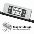 thumbnail image 2 of Digital Protractor Inclinometer Level Angle Meter Measuring Angle Meter Magnet 90 Degree Ruler Digital Level Box, 2 of 8