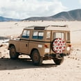 thumbnail image 5 of Daiia Hand Drawn Tomatoes Tire Covers , Travel Trailer Camper Truck SUV Motorhome Waterproof Wheel Cover, Sun Rain Snow Protector-15 inch, 5 of 8