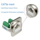 thumbnail image 3 of 2X Adaptador de Terminal de Tornillo de Montaje en Panel RJ45, Conector de Montaje en Panel RJ45/8P8C, Terminal Sin Soldadura Hembra RJ45 Tipo D, 3 of 8