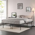thumbnail image 6 of YRLLENSDAN Full Size Bed Frames, Metal Bed Frame Full Platform Bed Frame with Support Up to 1000lbs Steel Slats Support Noise Free Heavy Duty Bed Frame Easy Assembly, 6 of 7