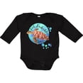 thumbnail image 3 of Inktastic Fort Lauderdale, Florida Swimming Sea Turtle with Bubbles Boys or Girls Long Sleeve Baby Bodysuit, 3 of 5