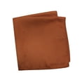 thumbnail image 2 of Ultimate Textile (3 Dozen) Damask Kenya 17 x 17-Inch Cloth Napkins - Home Dining Collection - Snakeskin Jacquard Design, Sienna Burnt Orange, 2 of 3