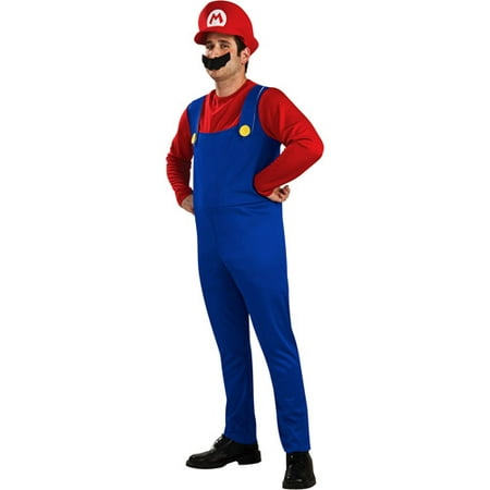 Mario Bros Mario Adult Halloween Costume