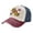 Navy And Red, variant on Men Women Flag Of Maryland Distressed Twill Cotton Baseball Cap Vintage Adjustable Dad Hat
