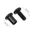 thumbnail image 2 of MasteelfCA 5 Pcs Vis de Reliure Créatives pour Albums Photo Scrapbooking Réparation Écrous (Noir), 2 of 8