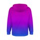 thumbnail image 4 of Sudadera con capucha para hombre, informal, a la moda, con cremallera, estampado degradado, manga larga, sudadera con capucha, blusa de poliéster para hombre, 4 of 4