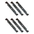 thumbnail image 3 of (6) High Lift Mower Blades Fits Craftsman Riding Mowers 46" Deck Replaces 405380, 3 of 9