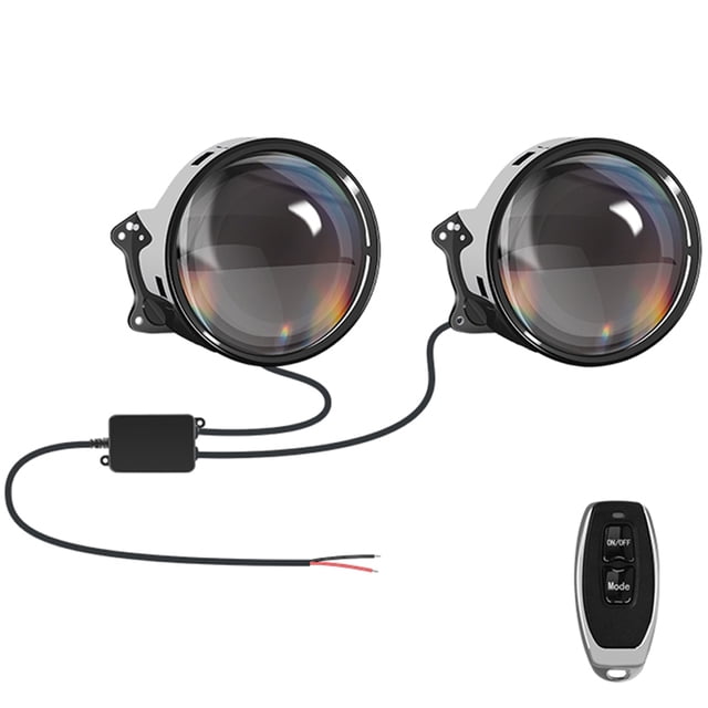 Faro Ojo para Coche LED Color Ajustable Control Remoto Accesorios Automóviles