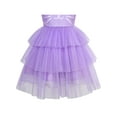 thumbnail image 5 of Girls Dress Cat Face Purple Tower Ruffle Dancing Party 4 Years, 5 of 6