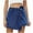 Dark Blue, variant on hotojiny Women High Waisted Wrap Denim Shorts Casual Fashion Asymmetrical Jean Skort Skirt Mini Shorts with Pockets