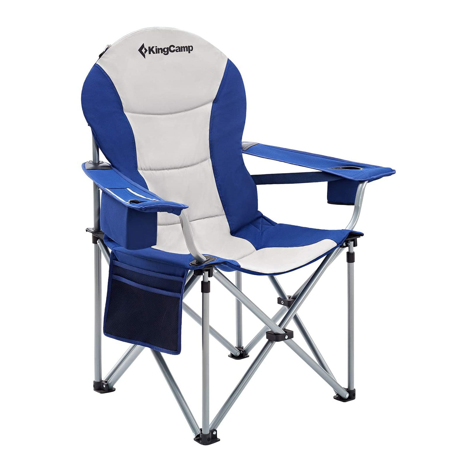 KingCamp Heavy Duty Camping Folding Director Chair Oversize Padded 