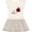 Natural with Stripes, variant on Inktastic Cute Red Ladybug Girls Toddler Dress