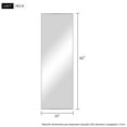 thumbnail image 6 of Full Length Floor Mirror Wall Mounted Rectangle Silver 65"x22", 6 of 9