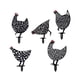 thumbnail image 3 of Estacas de jardín forma de pollo Yuarrent Acrílico Impermeable 5 Piezas, 3 of 6