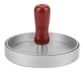 thumbnail image 2 of Ustensiles de cuisine ronds en alliage d'aluminium anti-adhésif pour hamburger et viande, accessoire de cuisine, 2 of 14