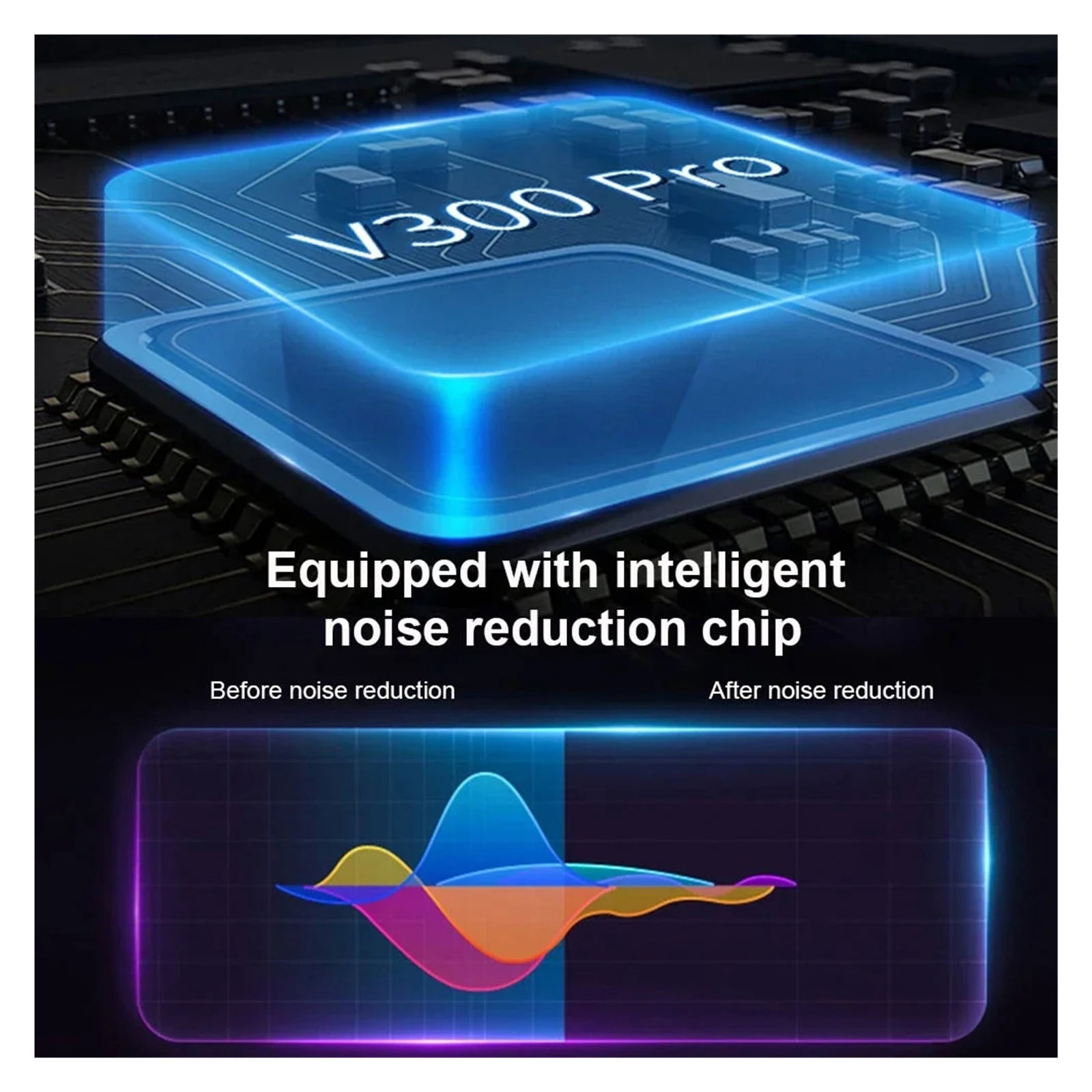 Professional V300 Pro Sound BT Card Interface Mixer DJ Digital Effect Noise Reduction Console USB Record For Singing ,Easy to Operate