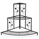 thumbnail image 1 of Costway Estantería de Metal para Plantas de 3 Niveles Soporte Esquinero para Maceta de Flores Estante de Escalera Interior Exterior 76 x 76 x 86 cm, 1 of 8