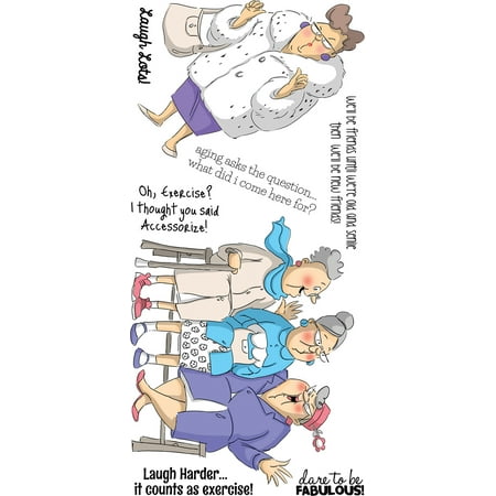 UPC: 0608729390237 | Art Impressions Clear Stamps-Dare To Be Fabulous