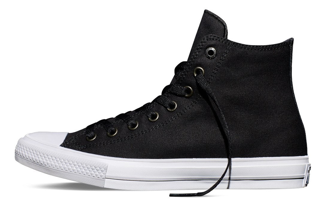 Converse 150143C: Chuck Taylor All Star Hi Top II Black (17 B(M) US Women /  15 D(M) US Men) - Walmart.com