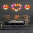 thumbnail image 4 of Yescom 40 Block Smart LED Hexagon Light Panel Touch Sensitive Magnetic Wall Mount DIY Gifts, 4 of 10