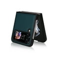 thumbnail image 3 of Allytech PU Leather Case for Samsung Galaxy Z Flip 4 2022 (5G), Ultra Thin Anti-Drop Shockproof Protective Foldable Folio Case for Galaxy Z Flip4 6.7 inch, Blue, 3 of 7