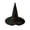 Dark Green, variant on Witch Hat for Women, Halloween Costume Hat, Tall Pointed Wide Brim Cone Hat, Perfect for Party Dress Up Cosplay and Holiday Fun Black