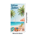 thumbnail image 3 of Tropical Beach Banner Summer Vacation Lightweight Welcome Summer with Palm Trees Relax for Beach Party Holiday Outdoor, 3 of 8