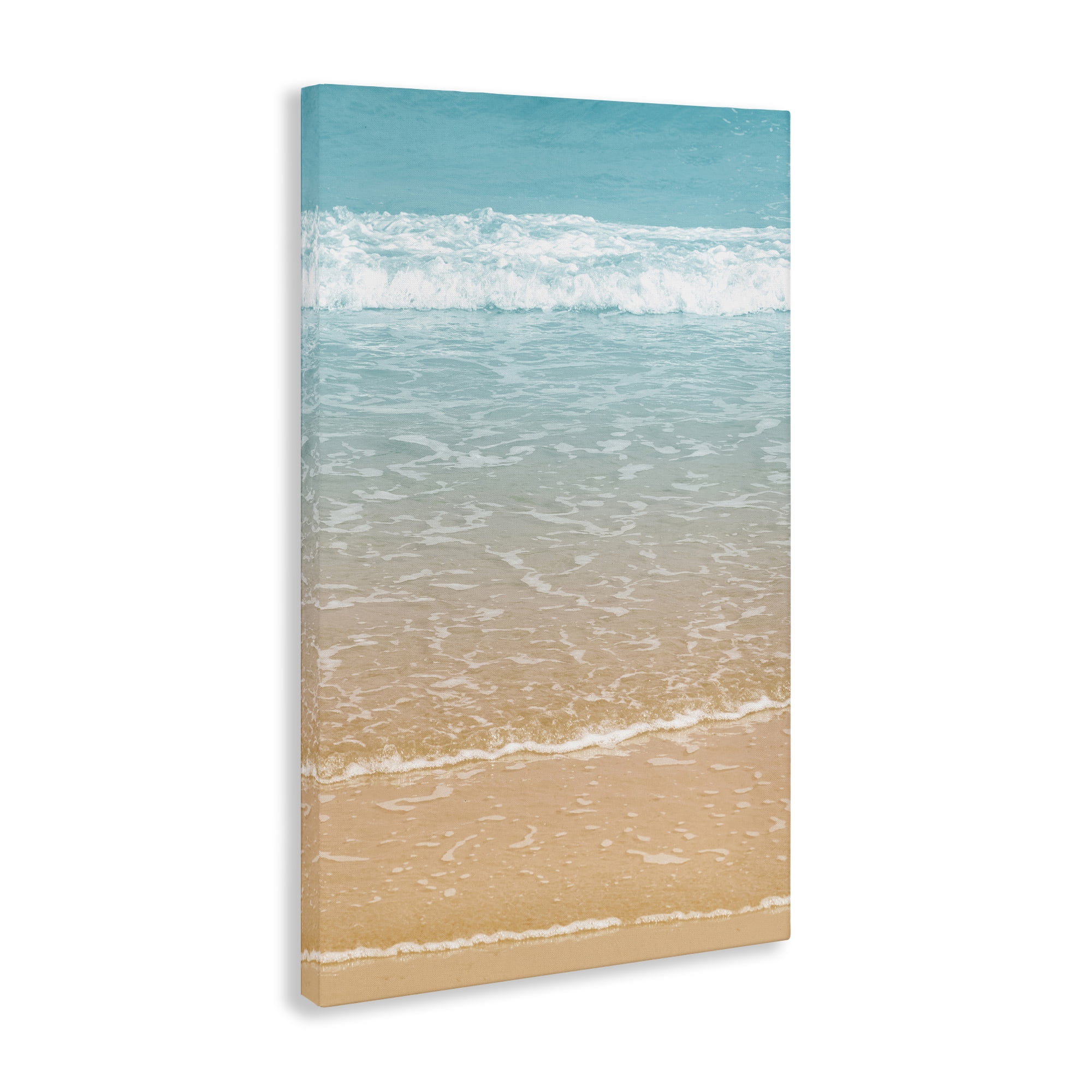 Stupell Industries Clear Summer Waters Nautical & Beach Photography Wrapped Canvas Art Print Wall Art, 24 x 36