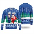 thumbnail image 3 of Suéter feo de punto de algodón para Halloween, perro, gato, oso, Navidad, suéter vintage de invierno, jersey retro de manga larga con impresión 3D, informal, Harajuku G, 3 of 5