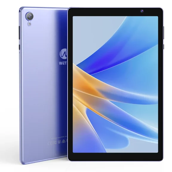 Pre-Owned WeTap Android 12 Tablet 10 inch , 2GB RAM 32GB Storage , WIFI 6 , 1280x800 IPS Display Tablets , Dual Camera , 6000mAh , Google GMS Certified , Purple