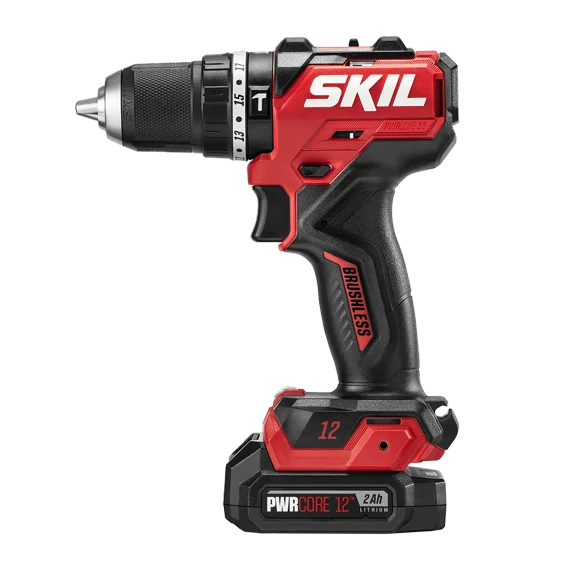 SKIL 12V BL 1/2" Hammer Drill Kit (1X2.0Ah w/usb PWRJump™ Charger)-HD6290A-10