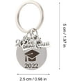 thumbnail image 2 of Classe de 2021 Porte-Clés Mon Histoire Ne Fait Que Commencer Porte-Clés Porte-Clés Graduation Party Fournitures 8 Pièces, 2 of 7