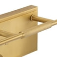 thumbnail image 4 of Spenser Collection Four-Light Brushed Gold Industrial Vanity Light, 4 of 9