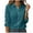 Mint Green, variant on UAMVSH Work Shirts for Women Casual Button down Long Sleeve Dressy Tops Trendy Solid Color Lapel V-Neck Business Office Blouses(X-Large,Wine)