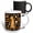 Multicolor, variant on 3drose, Funny Cute Yellow Lab Dog and Circle Pattern Abstract Art, 11oz Magic Transforming Mug