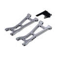 thumbnail image 1 of Armero trasero del automóvil RC, aluminio, fácil de instalar accesorio de automóvil RC resistente RC Brazo de brazo RC para 16207 16208 1:16 CAR RC Color de titanio, 1 of 8