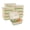 Kraft / 28 oz / 200 Count, variant on Sustain 57 oz Bamboo Paper Extra Large Bio Take Out Container - with PLA Lining, Windows, Compostable - 8" x 5 1/2" x 2 1/2" - 50 count box