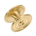 thumbnail image 3 of MasteelfCA Brass Cabinet Drawer Furniture Handle Knob Golden Wardrobe Hand Grip Knob, 3 of 7