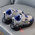 thumbnail image 7 of Caicj98 Boys' Athletic Shoes Led Light Up Shoes Walking Shoes Casual Kids Sneakers for Toddler Boys (Toddler/Little Kid) Blue,9, 7 of 7