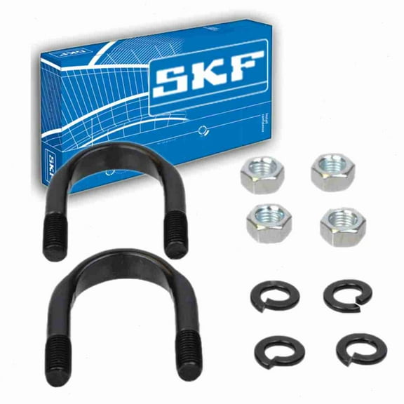 SKF Rear Universal Joint U-Bolt Kit compatible with Chevrolet Corvette 1953-1970