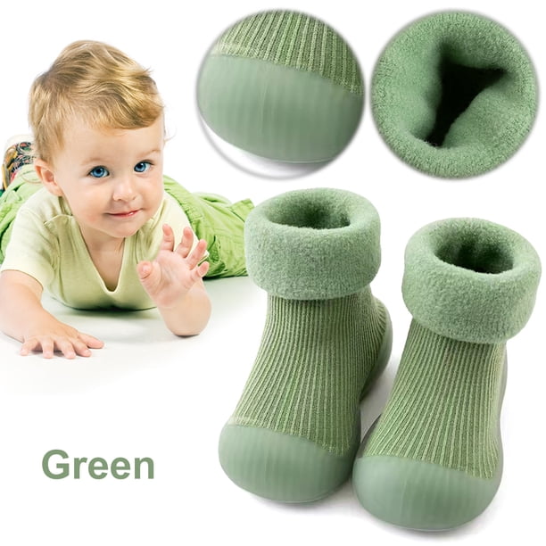 Zapatos Calcetín Invierno Antideslizantes para Gatear Bebé Cómodos Y