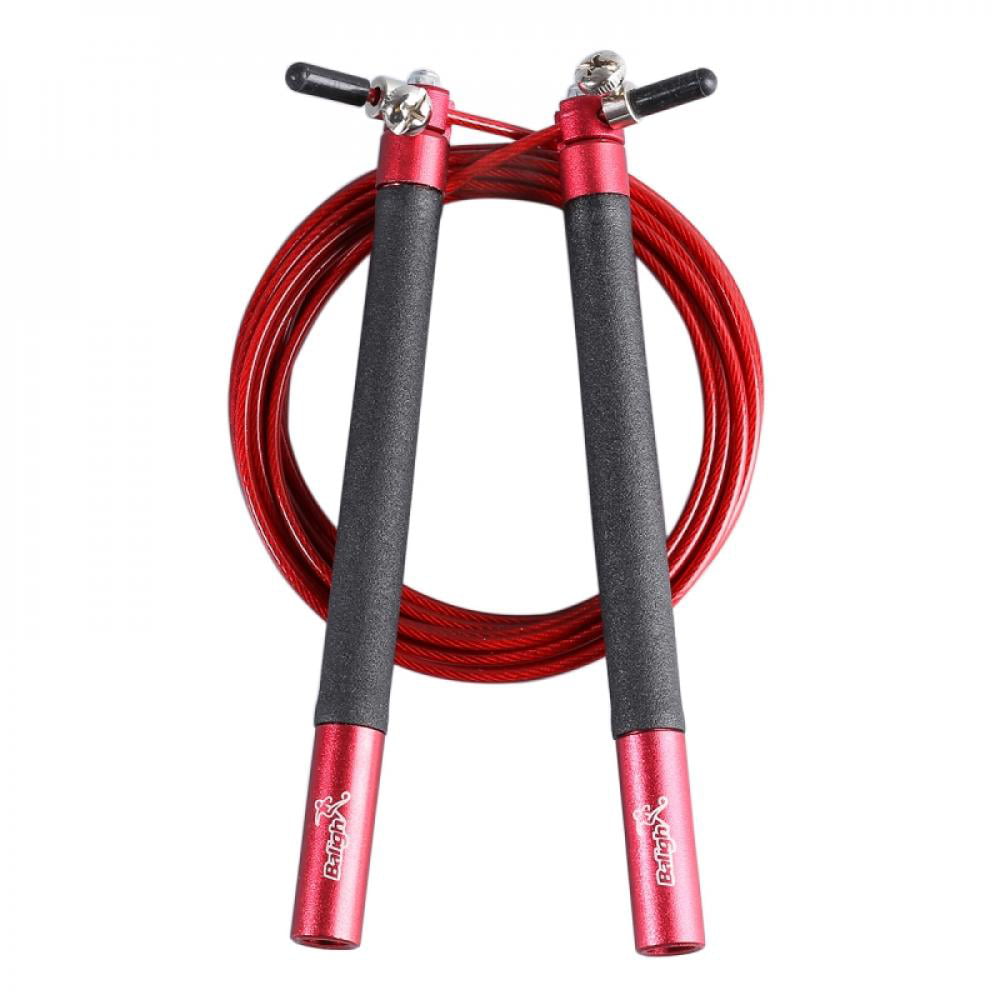 3m Speed Skipping Rope Adjustable Steel Cable Fitness Exercise Boxing 