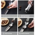 thumbnail image 4 of Para Castañas Acero Inoxidable Cortador Clip Accesorios, 4 of 5
