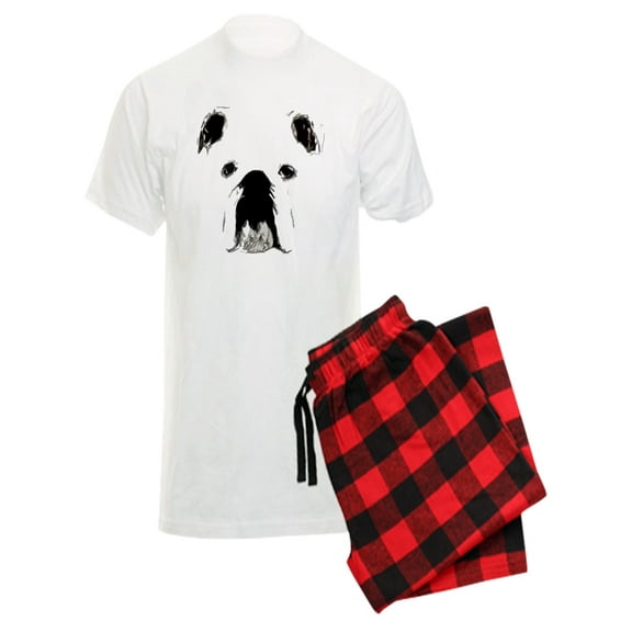 CafePress - Bulldog Bacchanalia - Men's Light Pajamas