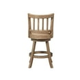 thumbnail image 3 of Boraam Sheldon Swivel Wood Counter Stool in Driftwood Wire-Brush and Oatmeal, 3 of 5